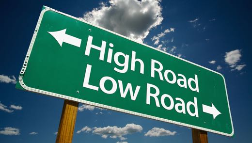 Image result for the high road sign